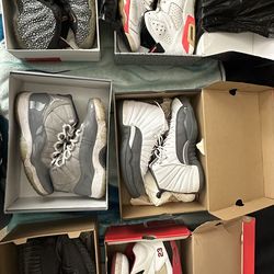 Jordan, Nike, Yeezy shoes