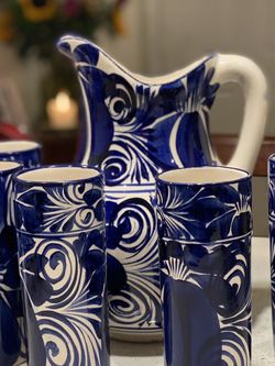 Big Water Jar With Cups !💙