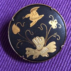 Vintage Damascene Pin