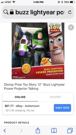Buzz lightyear power projector 2025