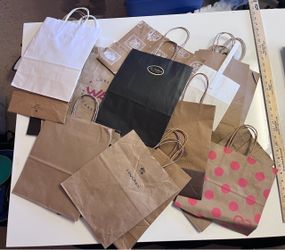 Lot of Mixed Paper Gift Bags