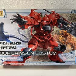 Gundam Breaker Battleogue HG 1/144 Gouf Crimson Custom