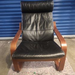 Ikea Poang Chair x2 Dark/Black x1 Light Color