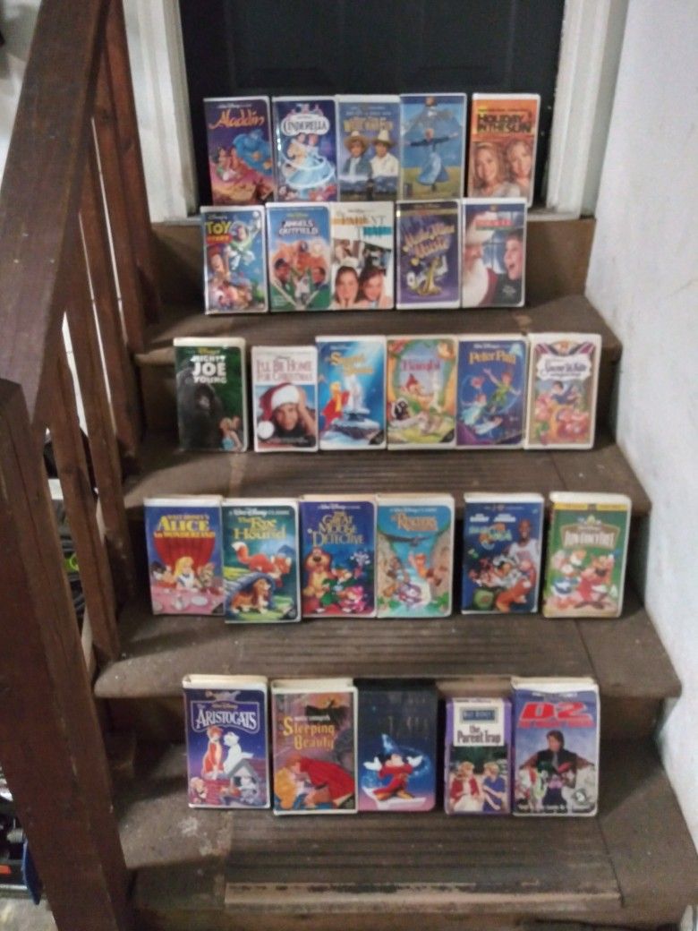 Walt Disney VHS Tapes