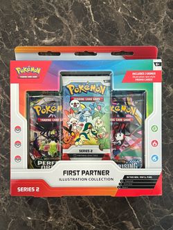 Pokemon First Partner Illustration Collection Series 2 Sealed