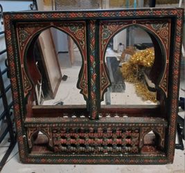 Antique Heavy Mirror