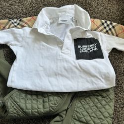 Burberry Toddler Boy Outfit 4y