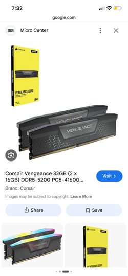 Vengance ddr5 5200 32 gb