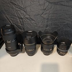 Nikon 24-70 f/2.8G ED Camera Lens And More 