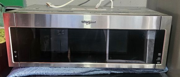 Whirlpool - 1.1 Cu. Ft. Low Profile Over-the-Range Microwave