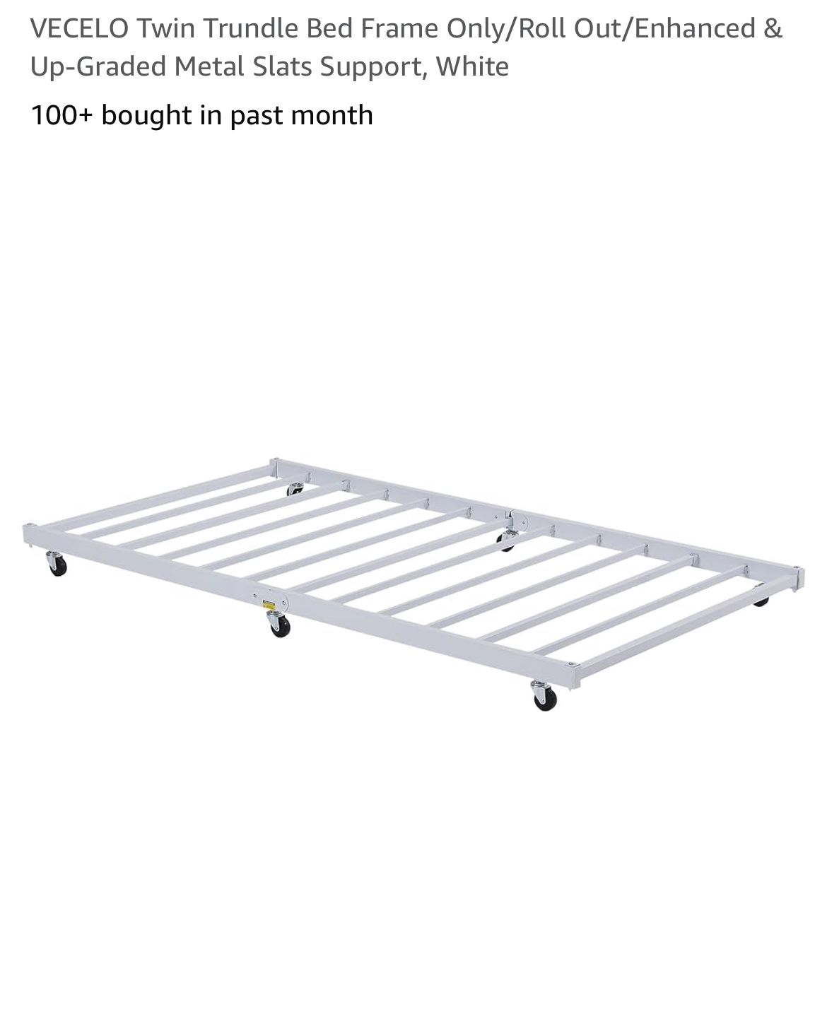 Twin Trundle Bed Frame