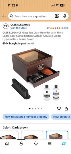 Cigar humidor