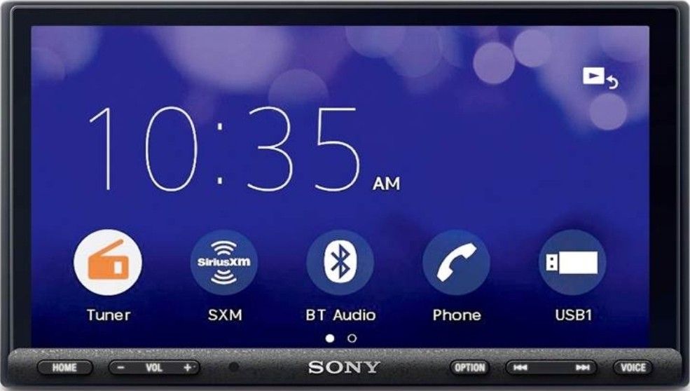 Sony XAV-AX7000
6.95” High Power Digital Multimedia Receiver with Wired Apple CarPlay™ & Android Auto™, Bluetooth®, WebLink™, and SiriusXM™