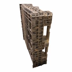 Heavy Duty Plastic Gaylord Collapsable Pallet