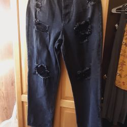 Boundaries Distressed Jeans, Size 9 (New)