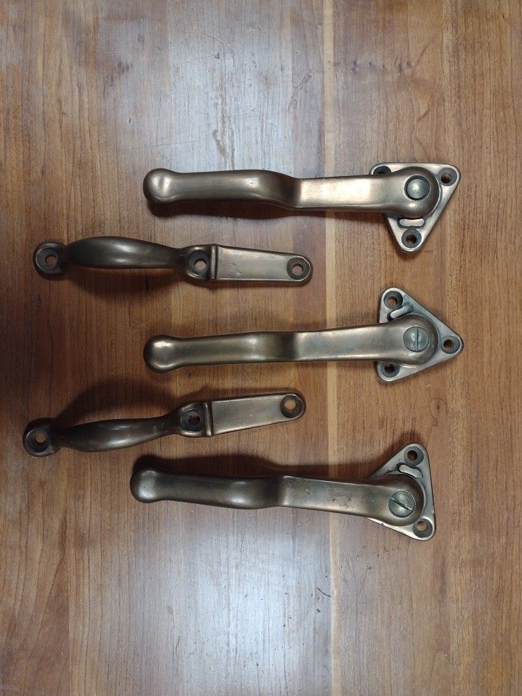 Brass Door Handles/Latches