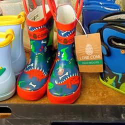 Kids Rain Boots Size 4t To Adult Size 14 Men