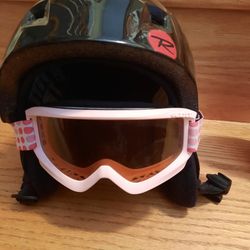 $25 Ski Helmet And Goggles 