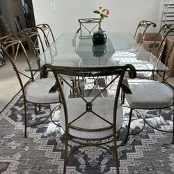 Dining Table Set 8 Chairs 