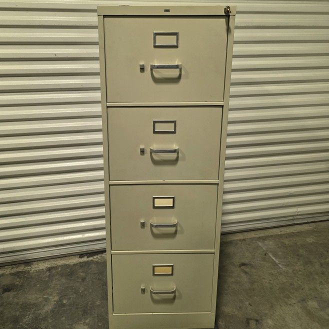 HON 4 Drawer Filing Cabinet Legal Size