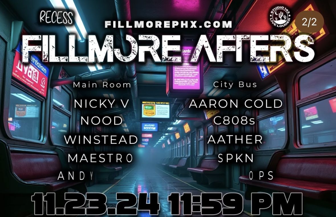Fillmore After Tickets