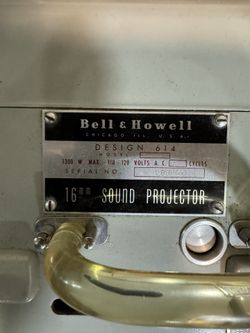 Bell And Howell 16 Mm Sound Projector