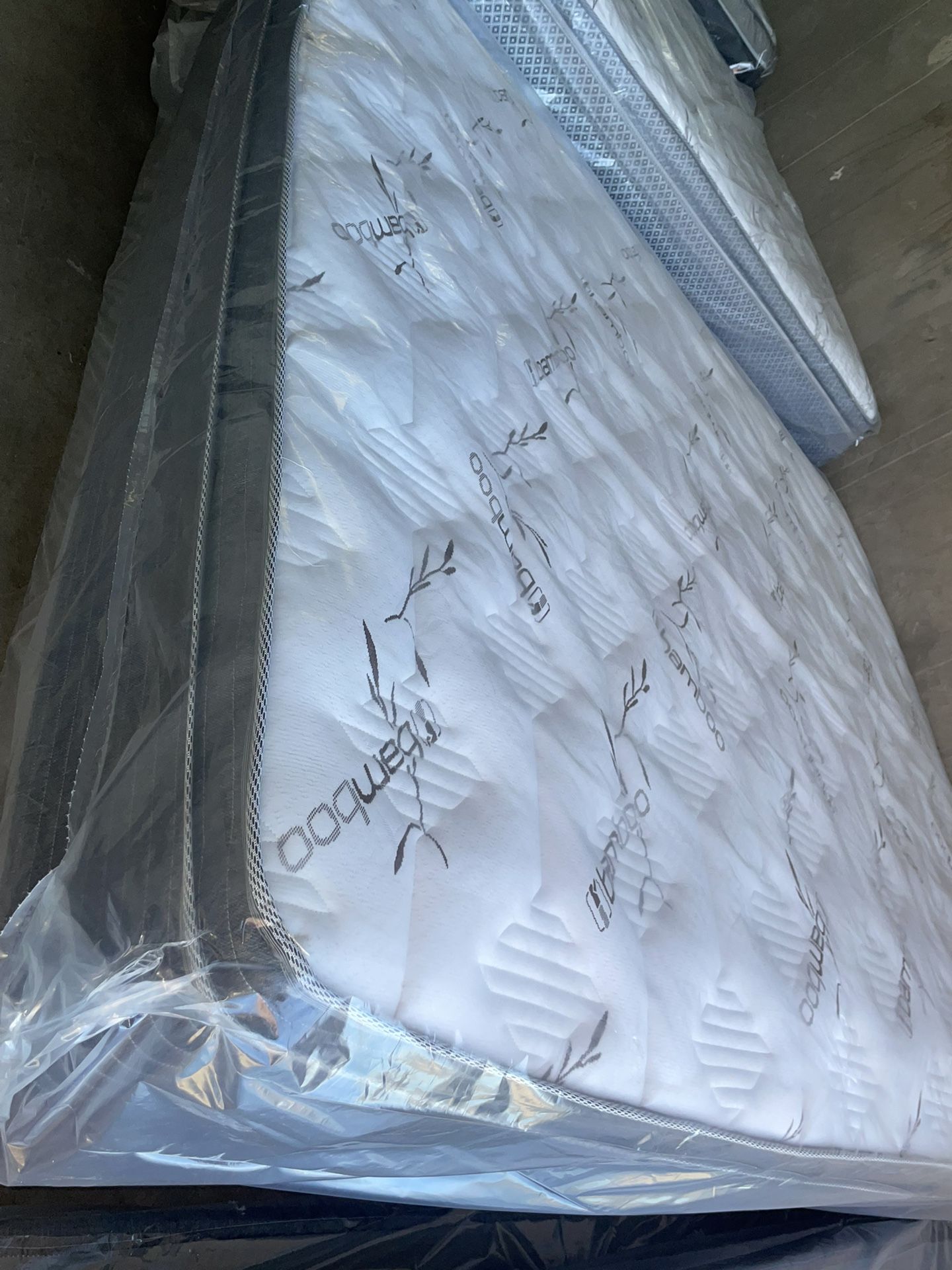 Brand New Pillow Top Queen Size Mattress And Box