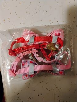 Pink Bows For Cats