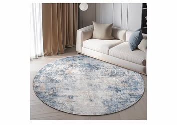 jinchan Round Rug 7ft Modern Area Rug 7' Round