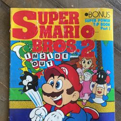 NINTENDO POWER SUPER MARIO BROS 2 TIPS BOOK