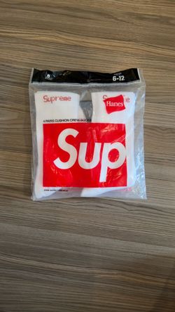 Supreme Socks White