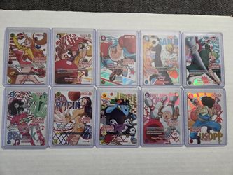 One piece X round 1 cards