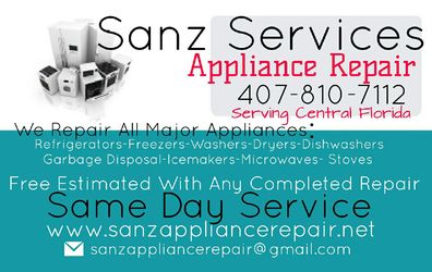 Dryer & washer repair