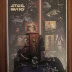 Star Wars Postage Stamps 