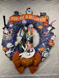 Nightmare Before Christmas Wreath