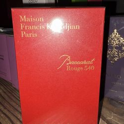 Maison Francis Kurkdjian Paris Baccarat Rouge 540 