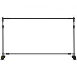 VEVOR 8x8 Heavy Duty Backdrop Banner Stand | Soporte de Banner Telescópico 8x8