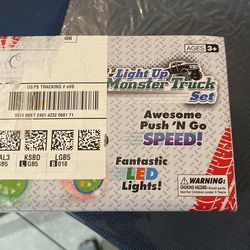 Light Up Monster Truck Set