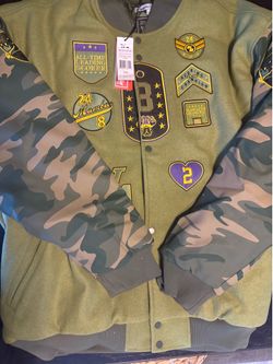 Kobe cameo patch jacket size 7XL