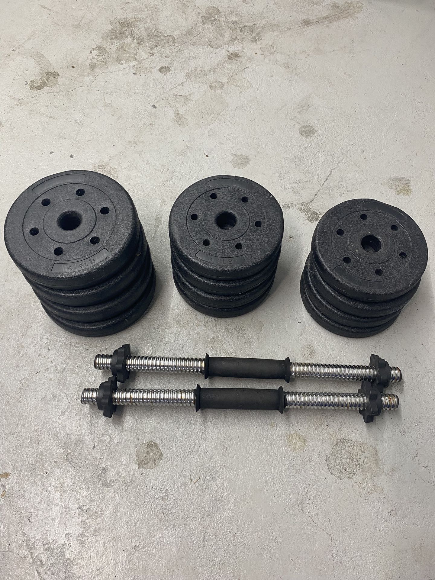 Adjustable Dumbbell Weight Set