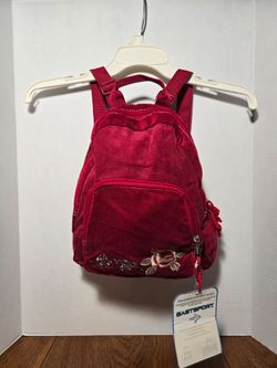 Eastsport Mini Corduroy Backpack NEW