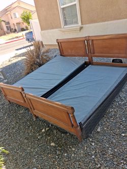 Twin beds