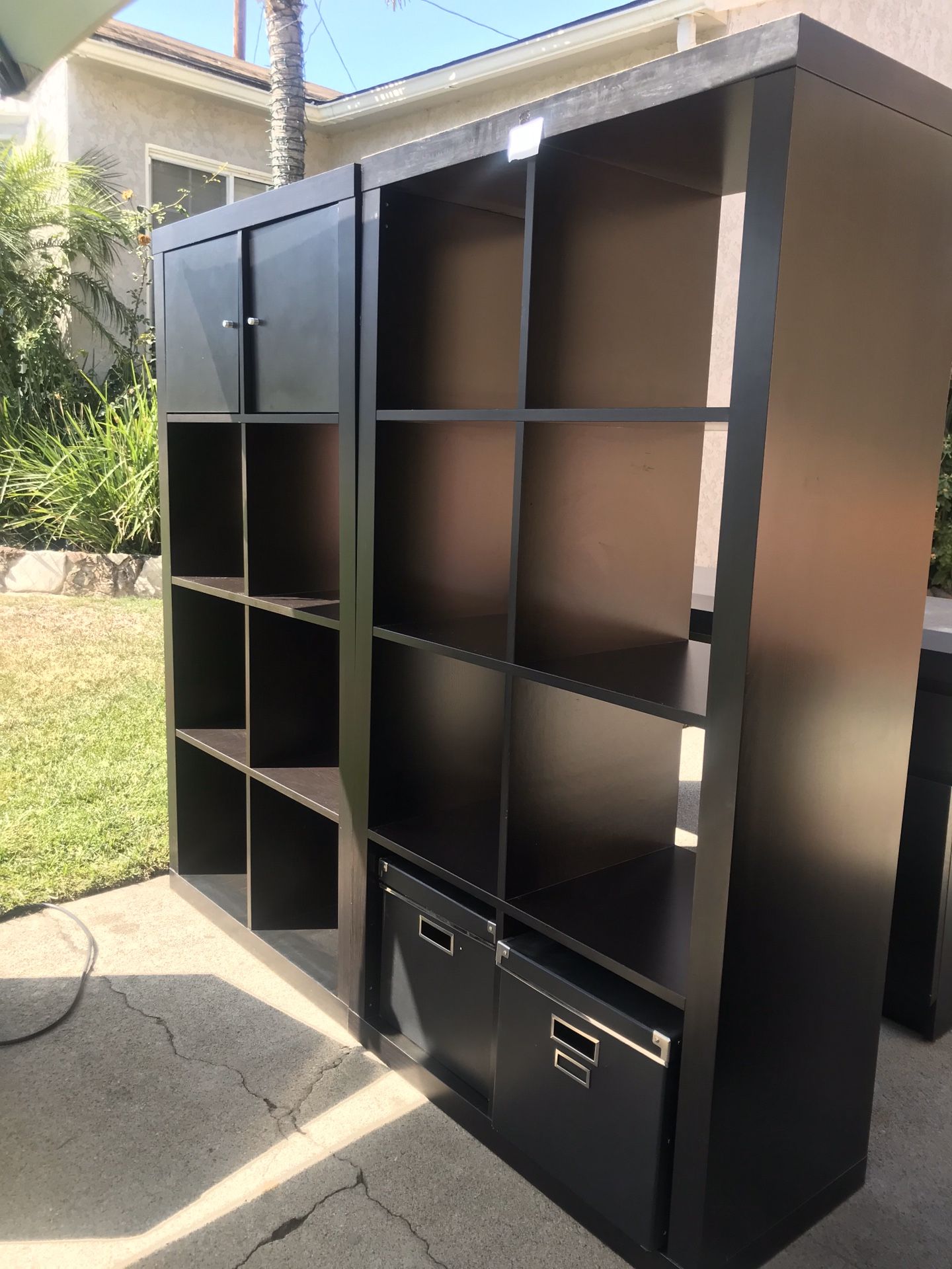 Storage Shelves, cubicle x2