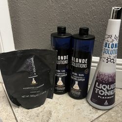 Blonde Solutions Platinum Blonde Bleaching Set