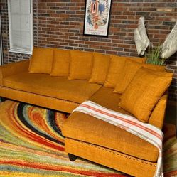 Orange Sectional