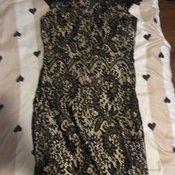 Large Black Elegant Dress