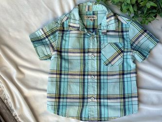 Cherokee Plaid Button-Up Shirt 18M