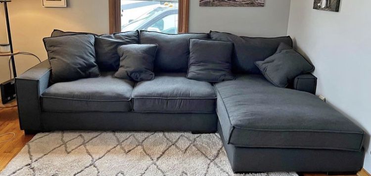 Grey Sofa Sturdy comfy