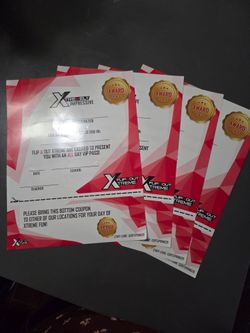 Flip N out Xtreme all day pass!