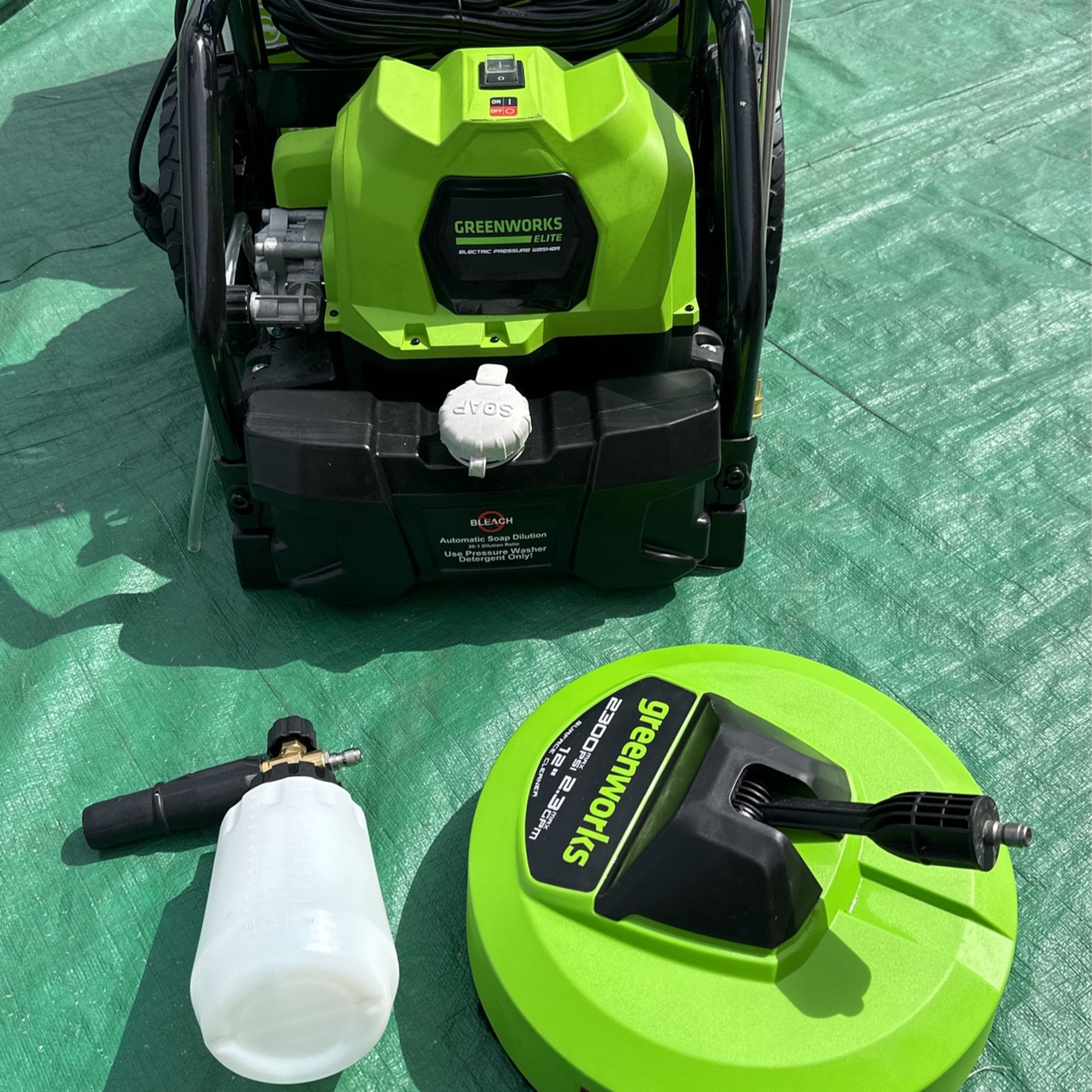 Greenworks 2000 Psi Pressure Washer Soap Not Working: Fix Fast!
